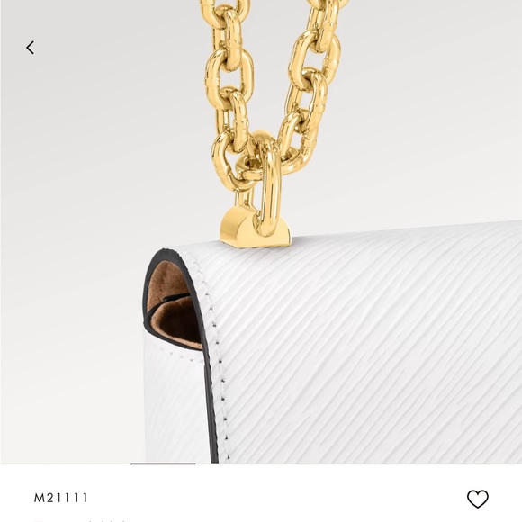 LV “TWIST” MM handbag in WHITE EPI LEATHER: 100% AUTHENTIC #louisvuitton - Picture 10 of 15